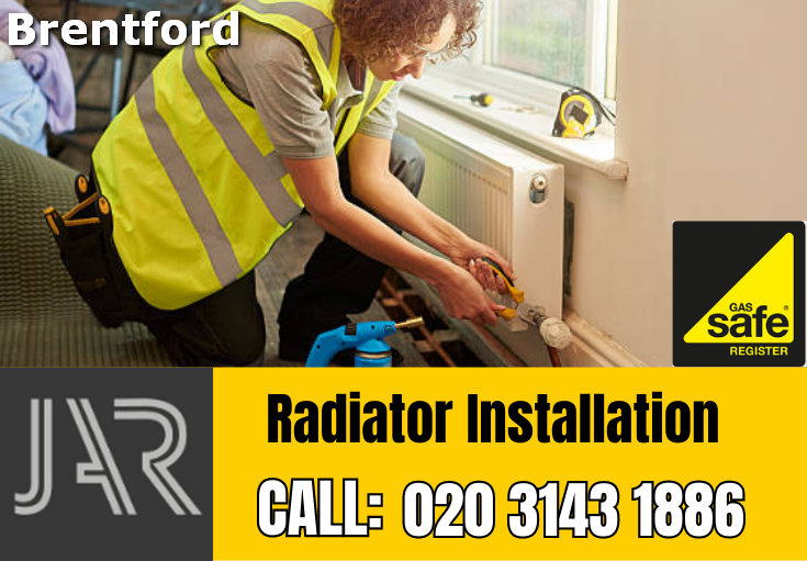 radiator installation Brentford